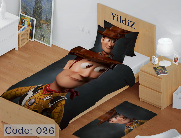 خرید روتختی طرح وودی داستان اسباب بازی ها