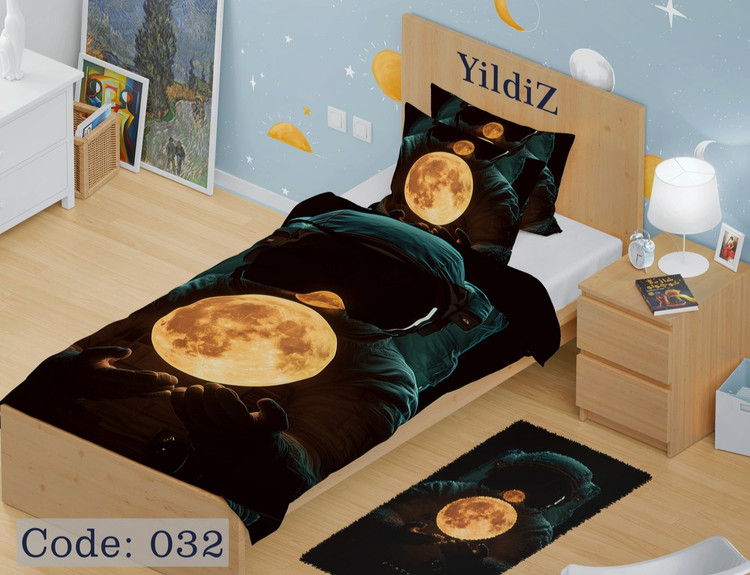 خرید روتختی اسپرت ماه و فضانورد