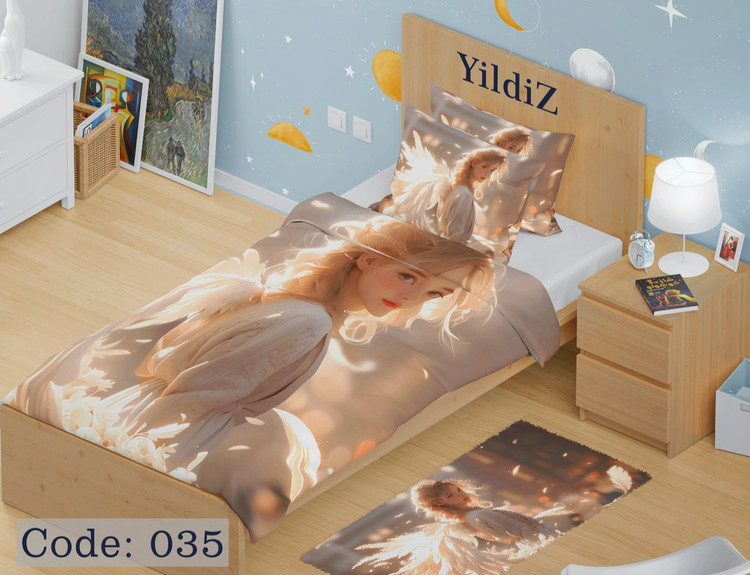 خرید روتختی طرح دختر فرشته
