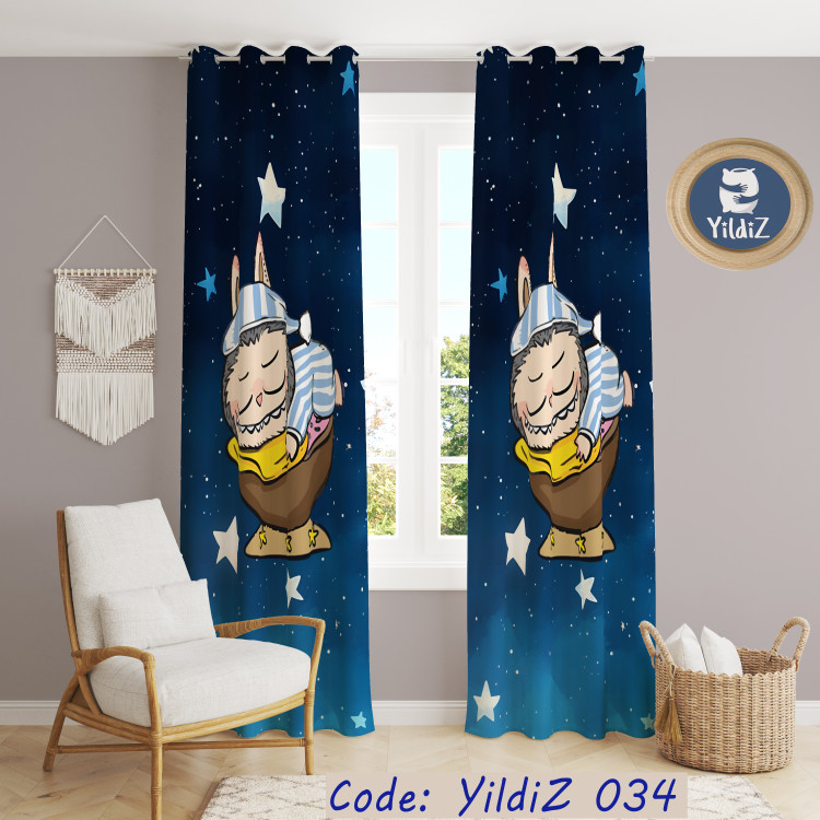 پرده لبوبو کد :yildiz034