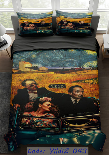 روتختی مخمل طرح ونگوک فریدا دالی کد :yildiz043