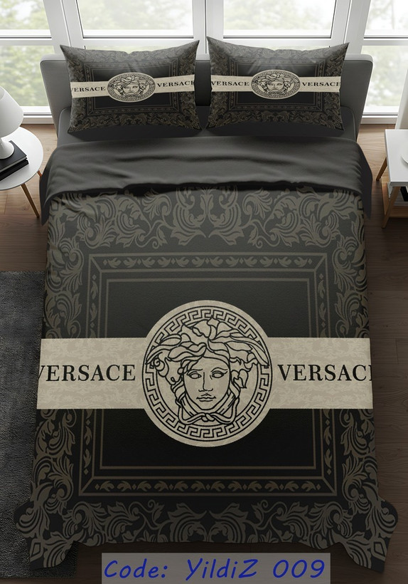 روتختی مخمل لطیف طرح ورساچه VERSACE