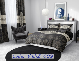 روتختی مخمل لطیف طرح ورساچه VERSACE