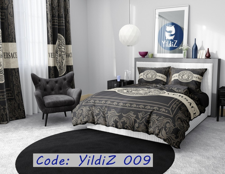 روتختی مخمل لطیف طرح ورساچه VERSACE