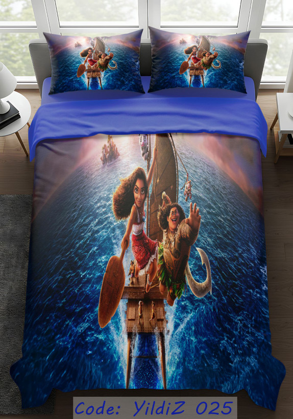 روتختی مخمل لطیف طرح موانا Moana