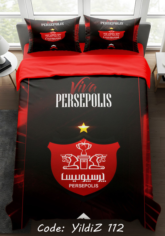 روتختی مخمل لطیف طرح پرسپولیس perspolis