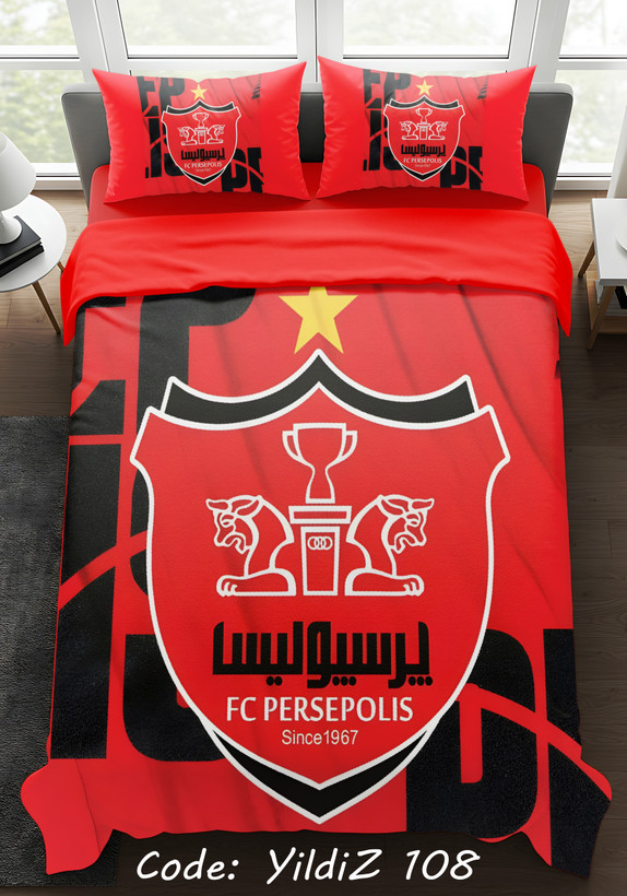 روتختی مخمل لطیف طرح پرسپولیس perspolis