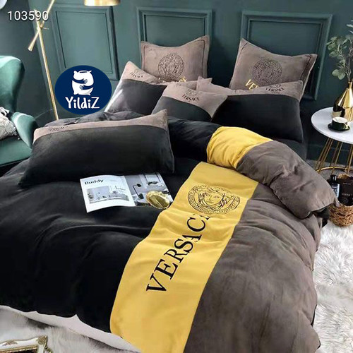 روتختی مخمل لطیف طرح ورساچه