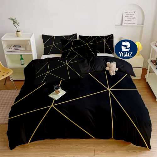 روتختی مخمل لطیف طرح هندسی