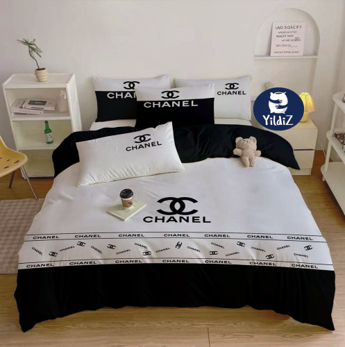 روتختی مخمل لطیف طرح چنل CHANEL