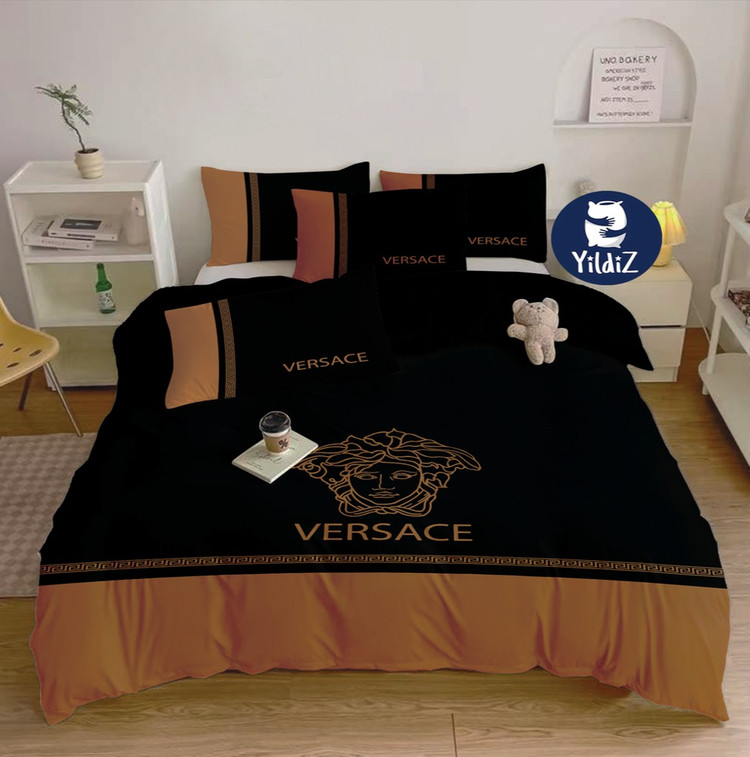روتختی مخمل لطیف طرح ورساچه